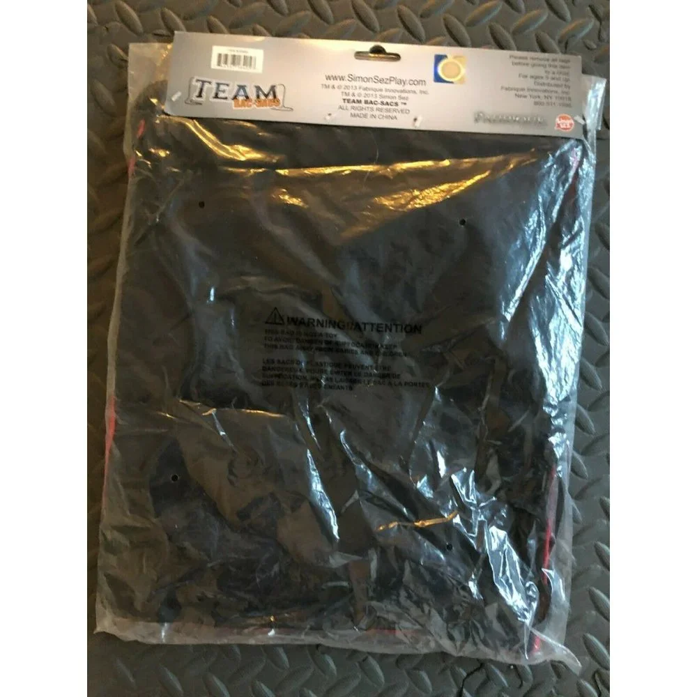 Team Bac-Sacs‎ Nebraska Cornhuskers Herbie Husker Plush Drawstring Bag Red NWT